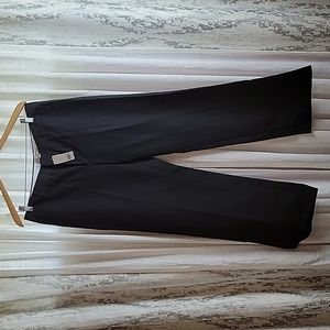 NWT Banana Republic Linen Blend Black Pants Size 10